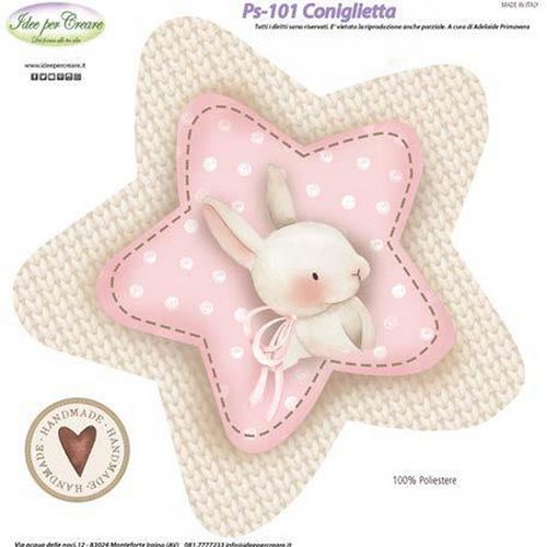 Pannello Stampato Coniglietta