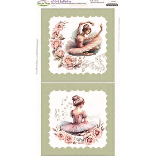 Pannello Stampato Tessuto Cuscini Ballerine