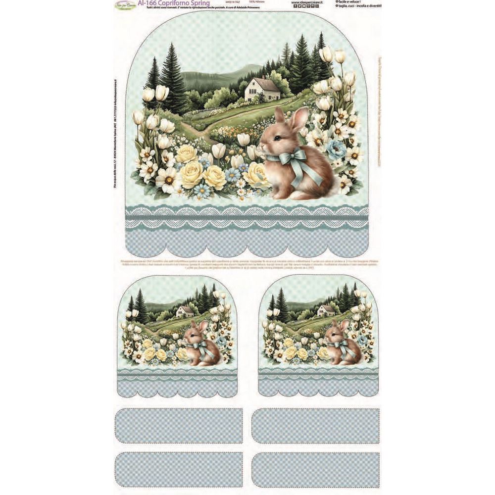 Pannello Tessuto Copriforno Spring