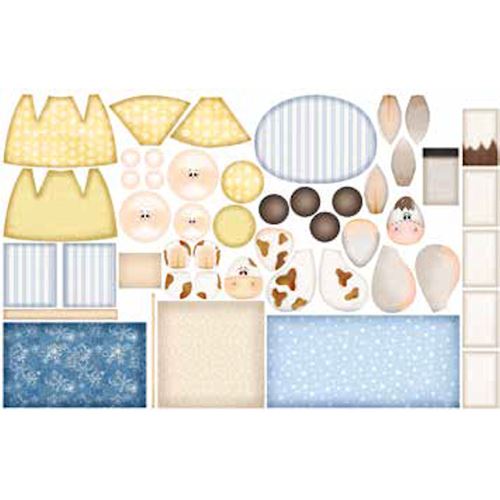 Panno Kraft 3D Il Presepe Renkalik