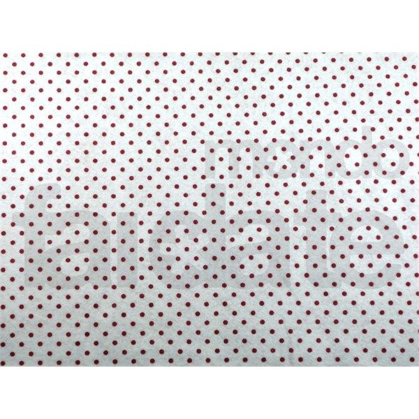 Pannolenci Bianco a pois