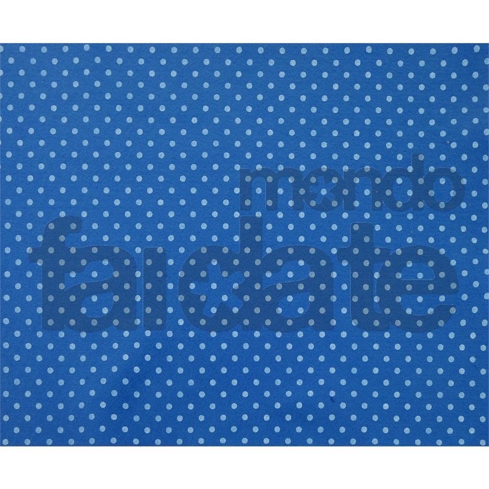Pannolenci Blu medio a pois