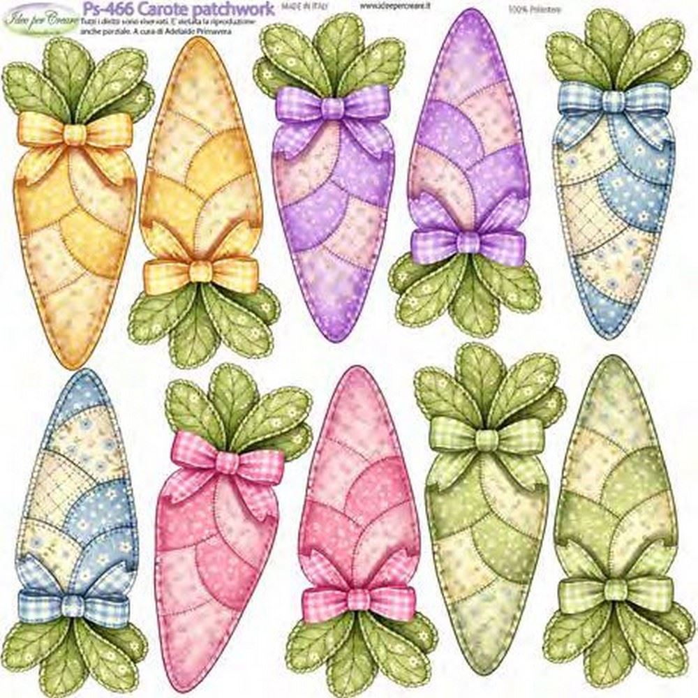 Pannolenci Carote Patchwork