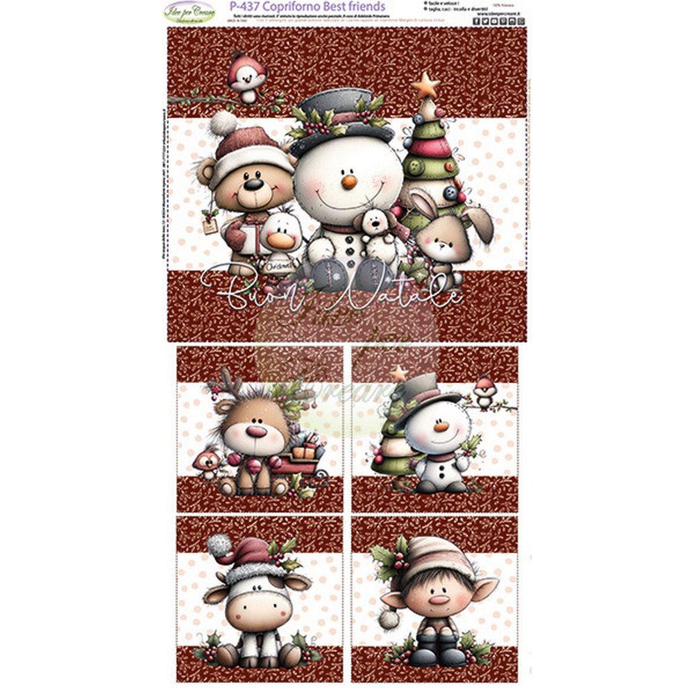 Pannolenci Copriforno Best Friends