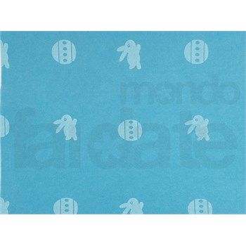 Pannolenci Easter Turchese e bianco