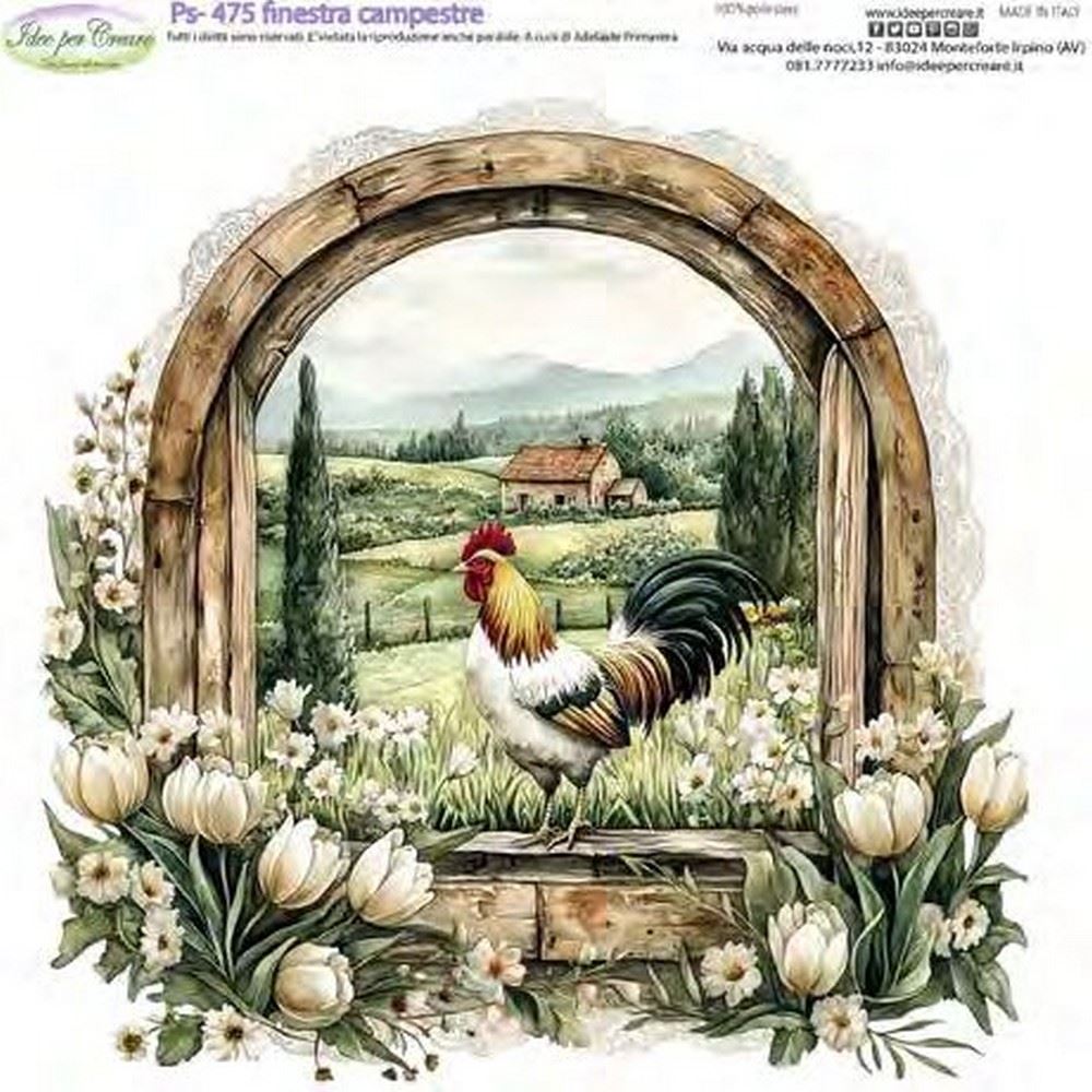 Pannolenci Finestra Campestre