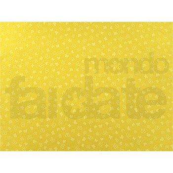 Pannolenci Giallo Mais con Farfalle