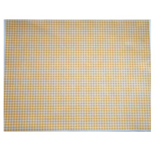 Pannolenci Gingham Scozzese Panna e Arancio