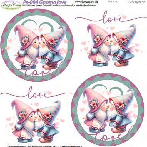 Pannolenci Gnomo Love
