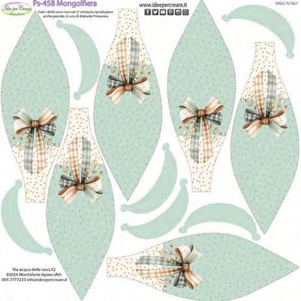 Pannolenci Mongolfiera