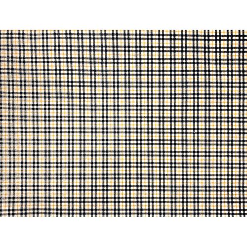 Pannolenci Panna Tartan Nero e Giallo