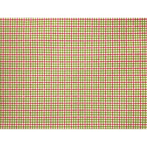 Pannolenci Panna Tartan Rosso e Verde