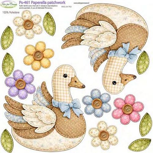 Pannolenci Paperella Patchwork