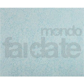 Pannolenci Pizzo Celeste e Bianco