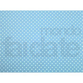 Pannolenci Pois Azzurro e Crema