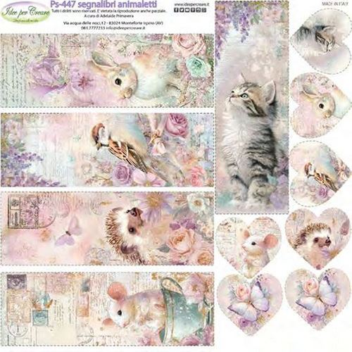 Pannolenci Segnalibri Animaletti