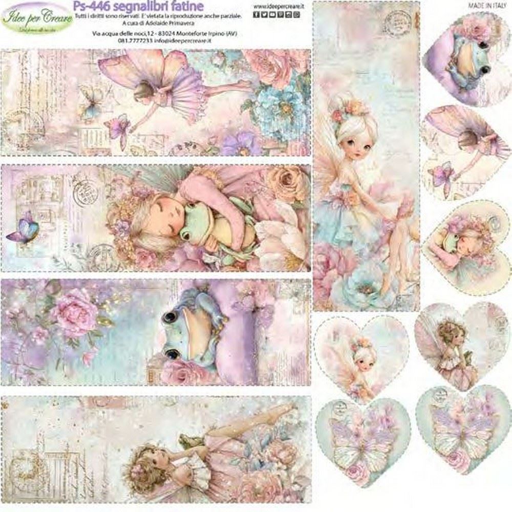 Pannolenci Segnalibri Fatine