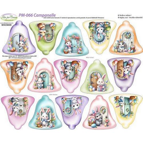 Pannolenci Stampato 15 Campanelle