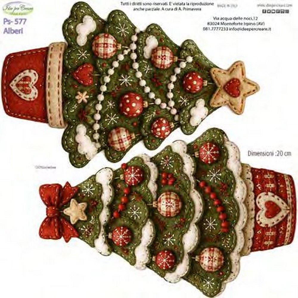 Pannolenci Stampato Alberi