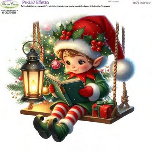 Pannolenci Stampato Elfetto