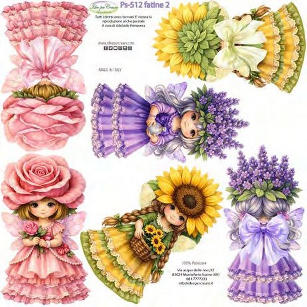 Pannolenci Stampato Fatine 2