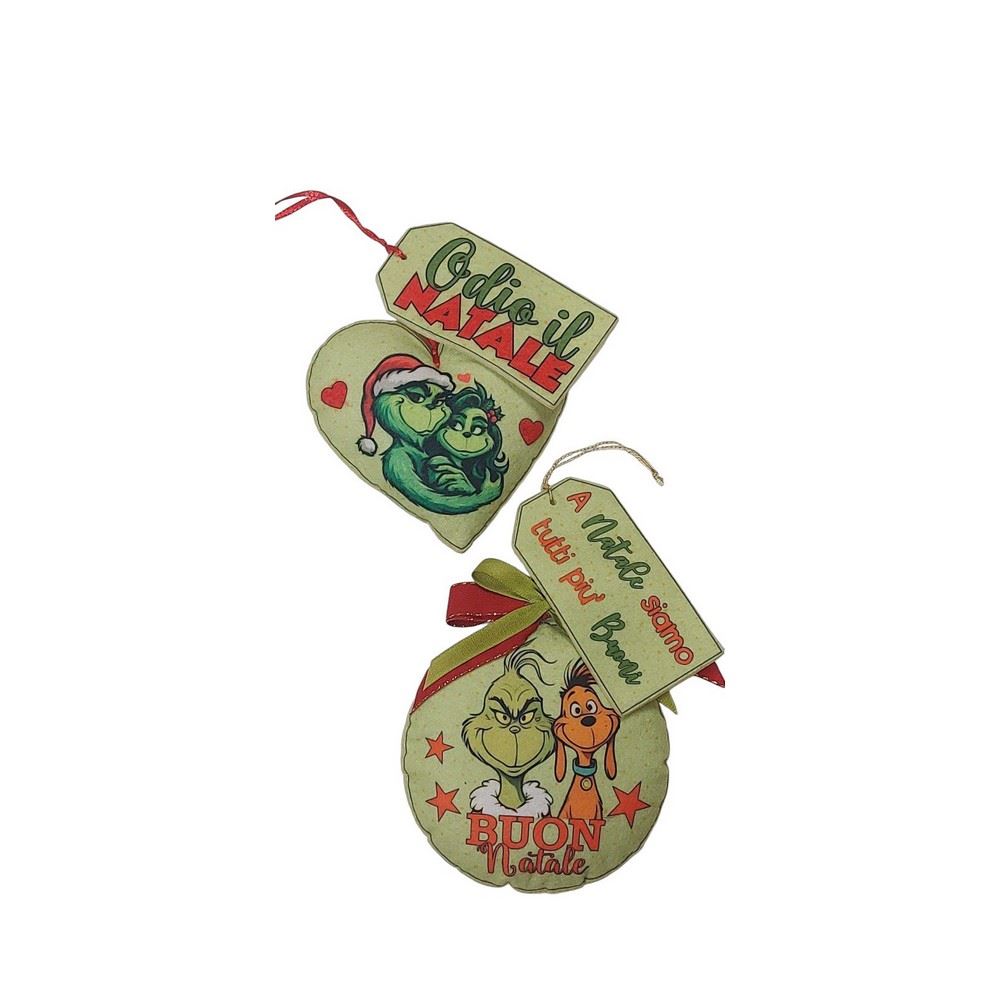 Pannolenci Stampato Grinch