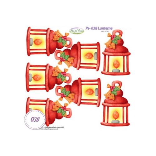 Pannolenci Stampato Lanterne