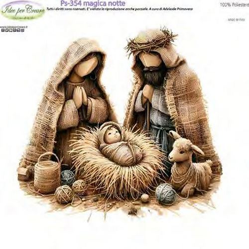 Pannolenci Stampato Magica notte