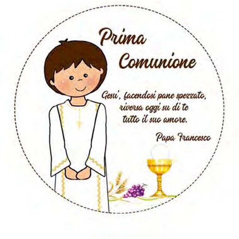Pannolenci Stampato Prima Comunione Maschio Mondo Fai Da Te pannolenci-stampato-prima-comunione-maschio-mondo-fai-da-te