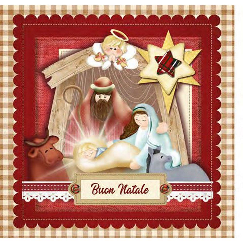 Pannolenci Stampato Sacra Famiglia