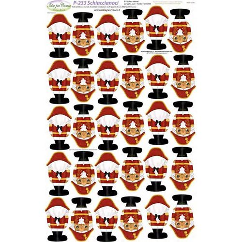 Pannolenci Stampato Schiaccianoci Portachiavi