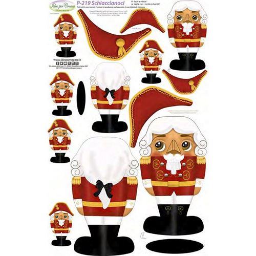 Pannolenci Stampato Schiaccianoci