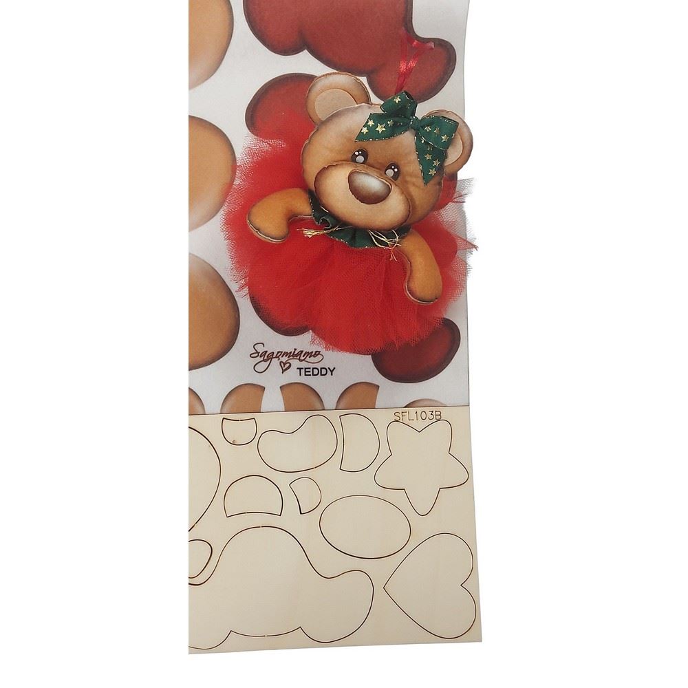 Pannolenci Stampato Teddy