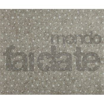 Pannolenci Stelline Beige Melange e Bianco