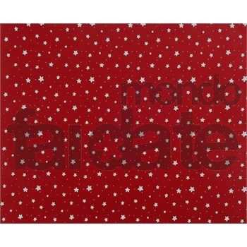 Pannolenci Stelline Rosso e Bianco