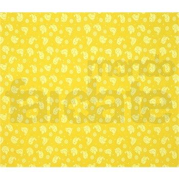 Pannolenci Uccellini Giallo e Panna