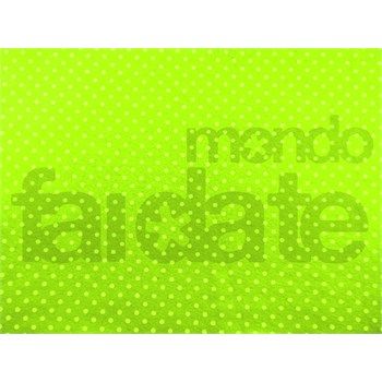 Pannolenci Verde Pistacchio a pois