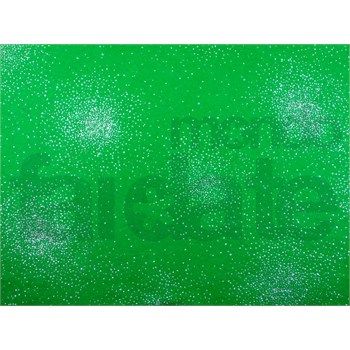 Pannolenci Verde con glitter grana grossa