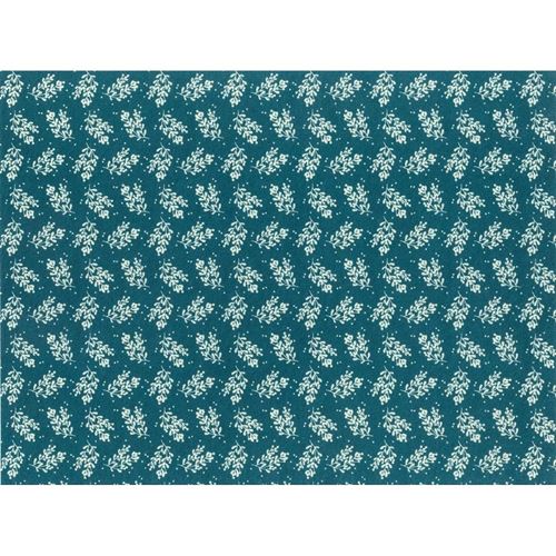 Pannolenci Vischio Crema e Blu Petrolio