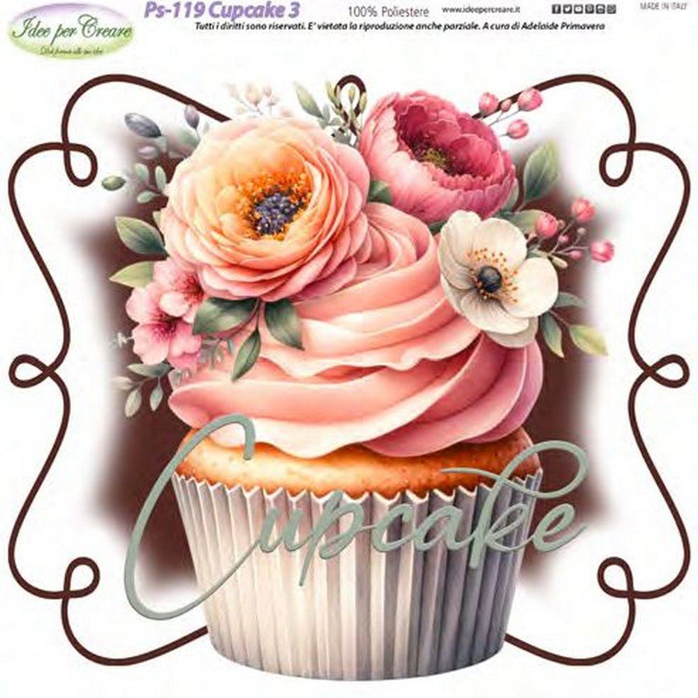 Pannolenci Stampato Cupcake 3