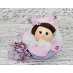 Pannolenci glitter Crema 90cm a metro