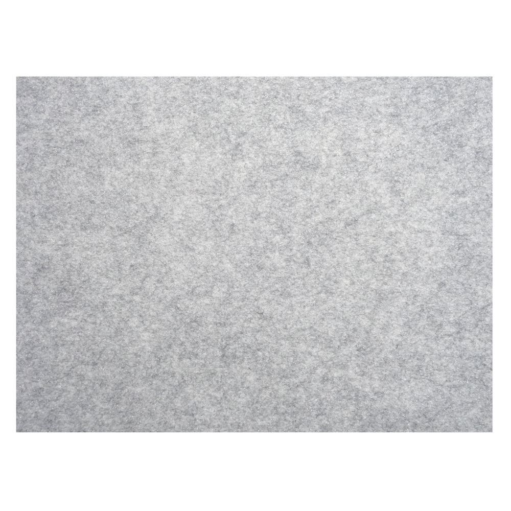 Pannolenci glitterato Grigio melange