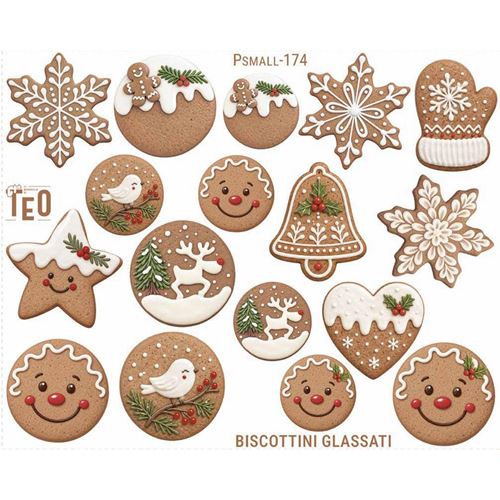 Pannolenci stampato Biscottini Glassati