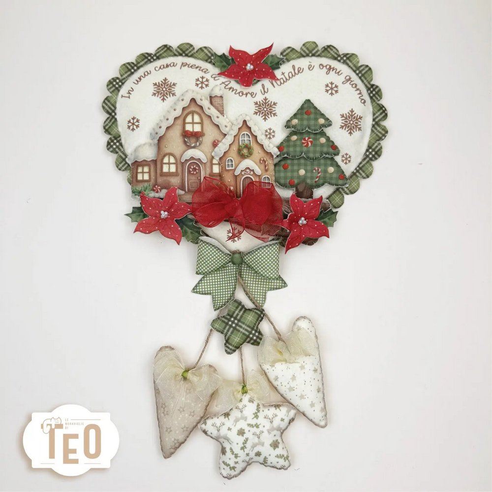 Pannolenci stampato Paesaggio tra sogni e neve