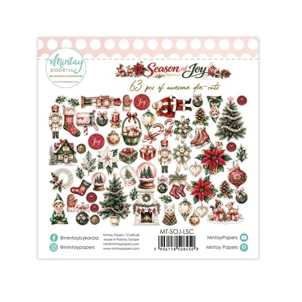 Paper Die Cuts Season of Joy