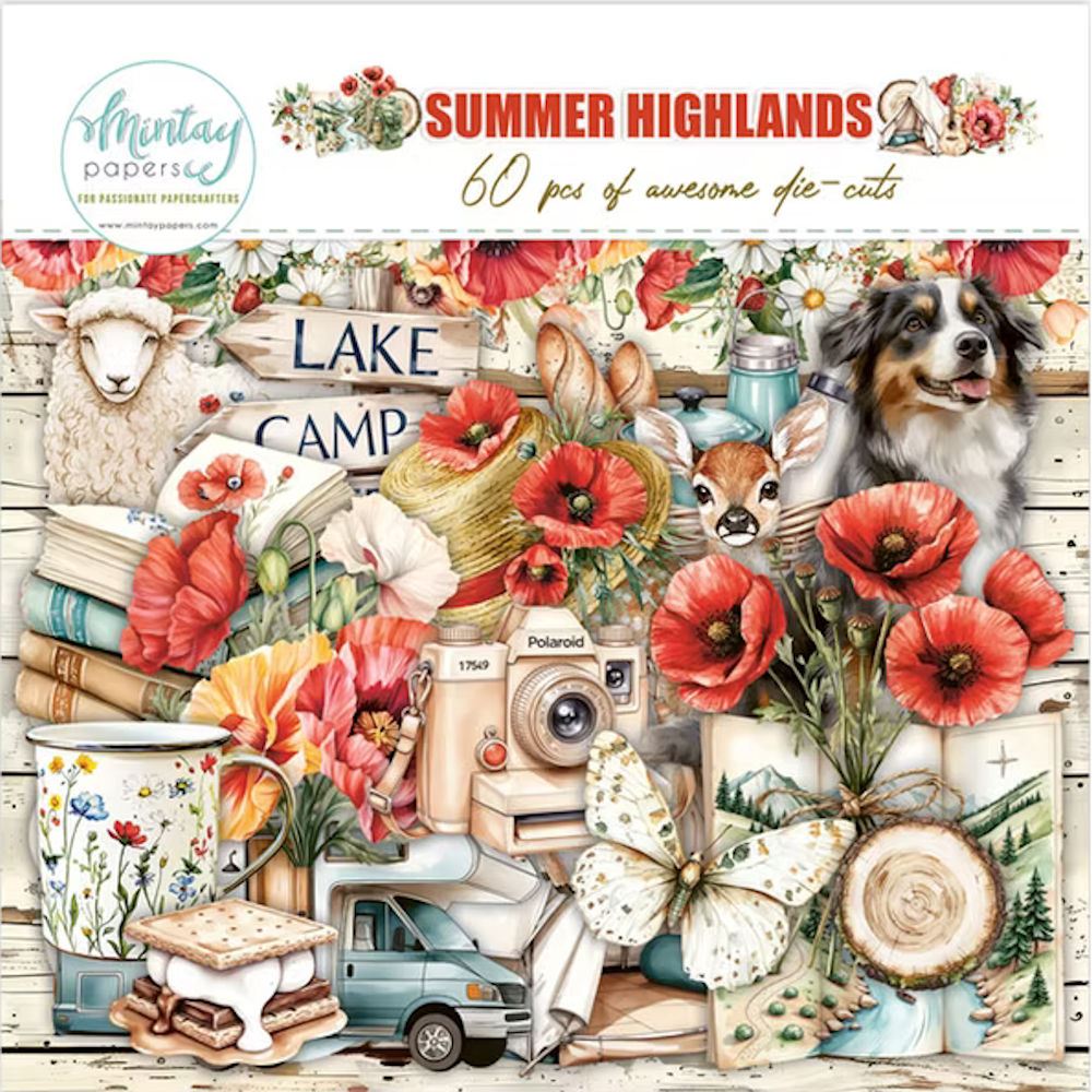 Paper Die Cuts Summer Highlands