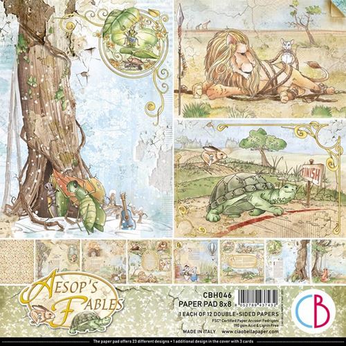 Paper Pad Aesop's Fables 20 x 20
