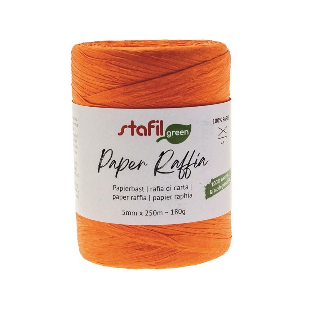 Paper Raffia Arancio - Mondo Fai da Te
