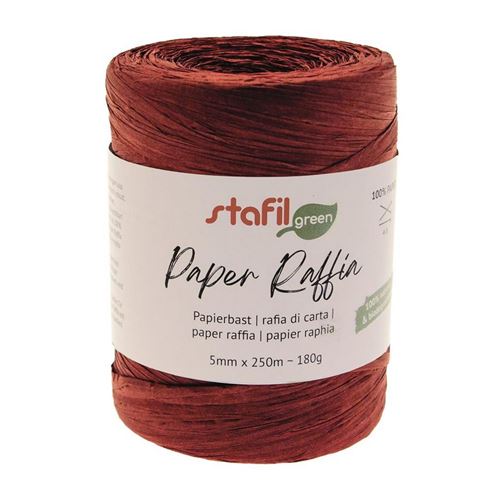 Paper Raffia Bordeaux