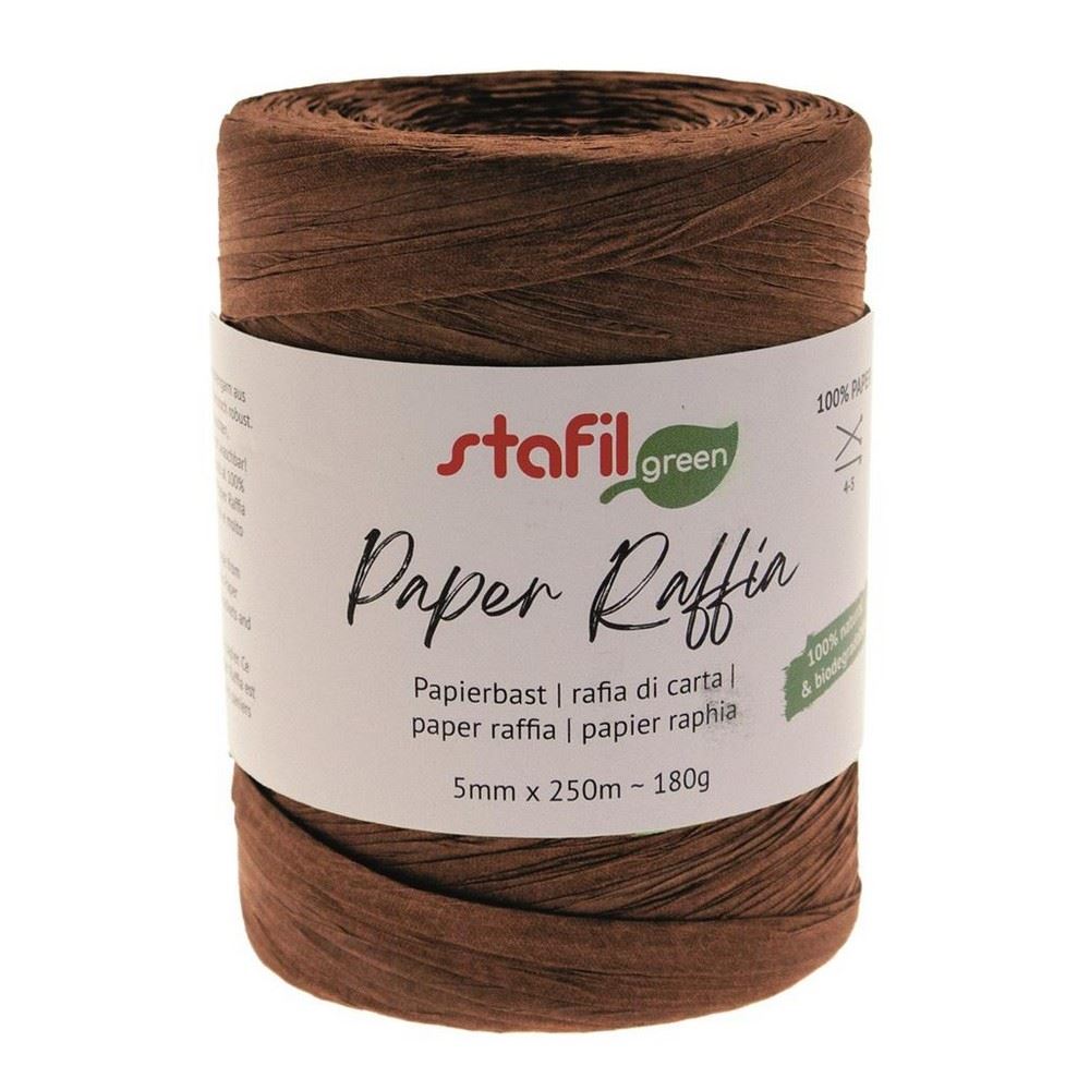 Paper Raffia Marrone